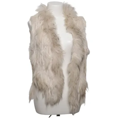 Fur vest (Beige) from Funk by Lager 157 Cotton, Fur