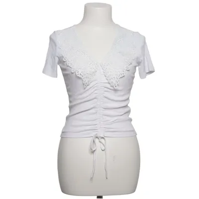 Crop top (White) from Amo&Roma Elastane, Viscose