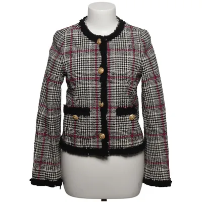 Jacke (Schwarz, Weiß, Mehrfarbig) von Rich & Royal Acetat, Baumwolle, Polyamid, Viskose