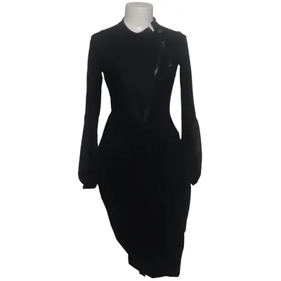 Dress (Black) from High Tech Elastane, Polyamide