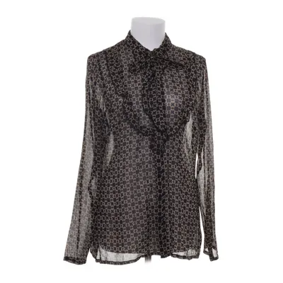 Blouse (Zwart, Beige) van Cassis Collection Polyester