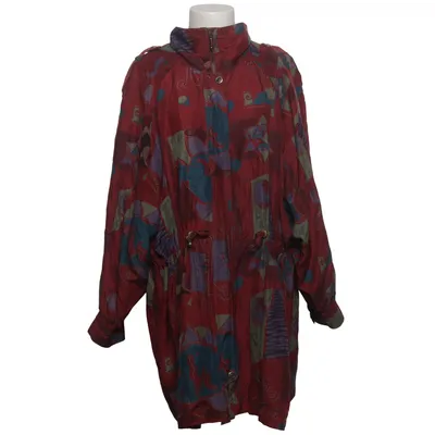 Jacke (Rot, Mehrfarbig) von Yessica Acetat, Seide
