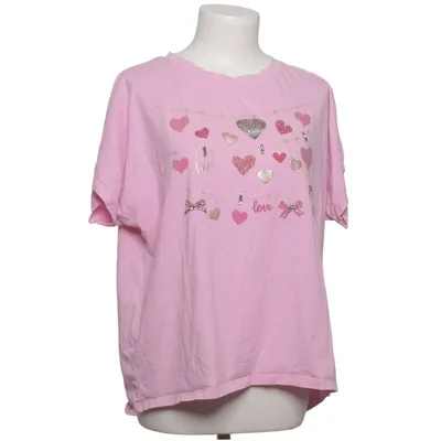 T-shirt (Pink) from Bluoltre Cotton, Elastane