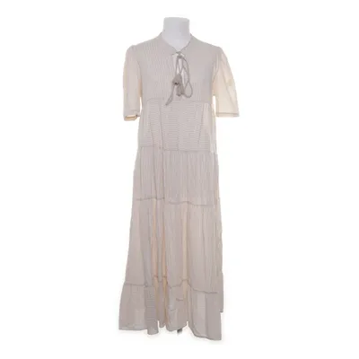 Jurk (Beige, Wit) van Kikisix