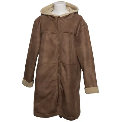 Shearlingjacka (Brun, Beige) från American Outfitters Polyester