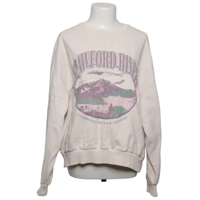 Sweatshirt (Beige, Multicolored) from Pull & Bear Cotton