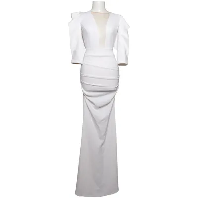 Abendkleid (Weiß) von Elisabetta Franchi Polyester