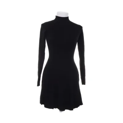 Jurk met col (Zwart) van Bershka Polyamide, Viscose