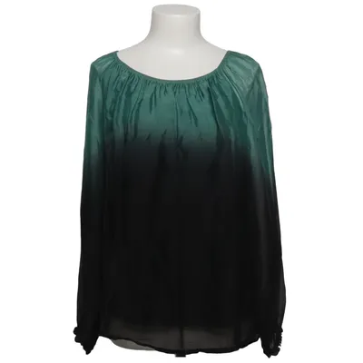 Blus (Grön, Grå) från Made in italy Elastan, Silke, Viskos