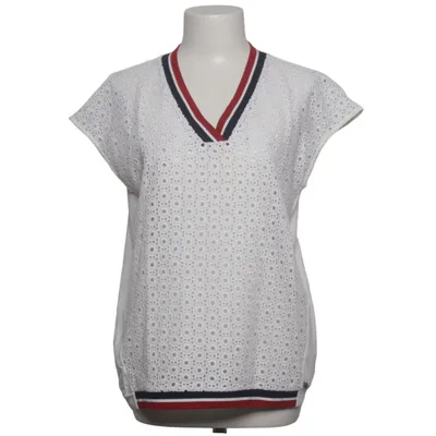 Haut (Blanc, Bleu, Rouge) de Strandfein Coton, Élasthane, Viscose