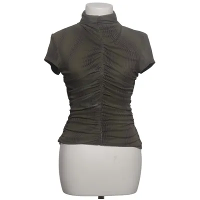 Haut (Vert, Marron) de Zara Polyester