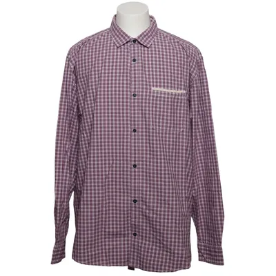 Flannel shirt (Red, White) from s.Oliver Cotton