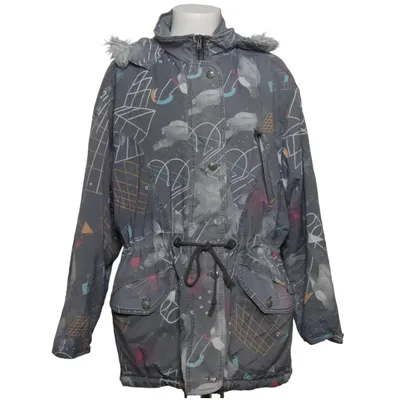Parka (Gray, Multicolored) from Lalique Polyamide, Polyester