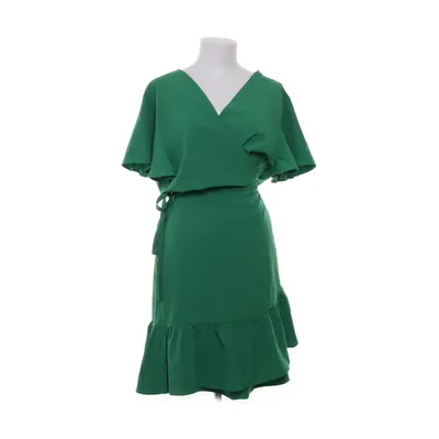 Wrap dress (Green) from Saint Genies Elastane, Polyester