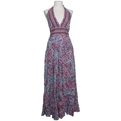 Halterneck-kjole (Blå, Pink, Flerfarvet) fra Aller Simplement Polyester