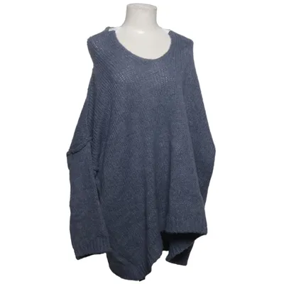 Pull-over (Bleu) de Flair Acrylique, Coton, Viscose, Laine