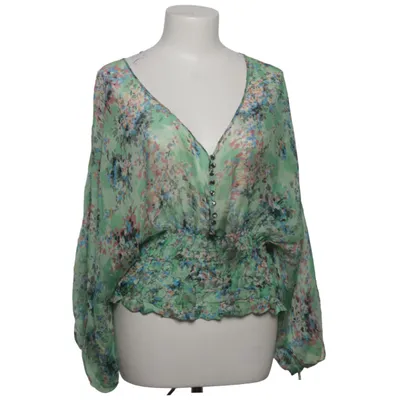 Blouse (Green, Multicolored) from Zara Woman