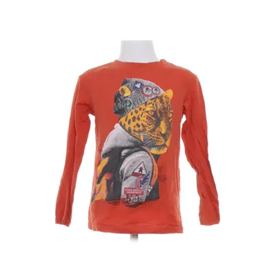 Long sleeve T-shirt (Red, Multicolored) from Skate Nation Cotton