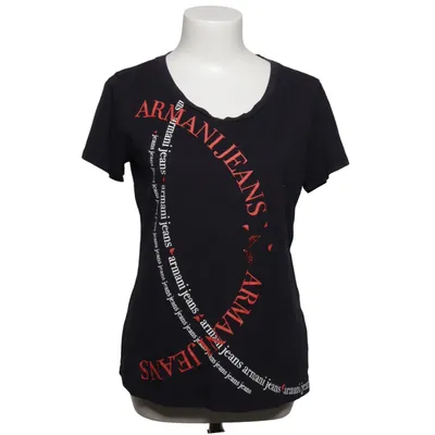 T-shirt (Svart, Röd) från Armani Jeans Bomull