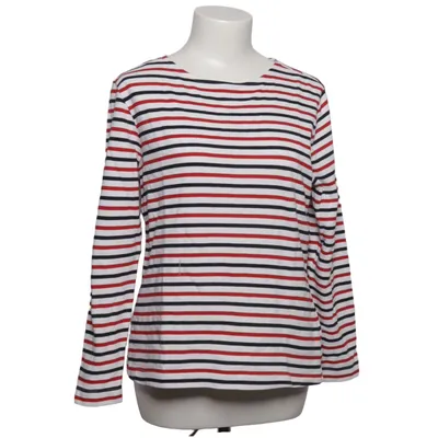 Langærmet t-shirt (Hvid, Rød, Blå) fra Women Essentials by Tchibo Økologisk bomuld