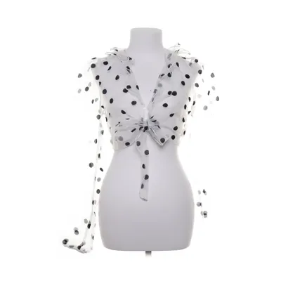 Omlottopp (Vit, Svart) från Nasty Gal Polyester