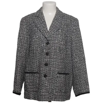 Blazer (Black, White) from Amalfi Acrylic, Cotton, Polyamide