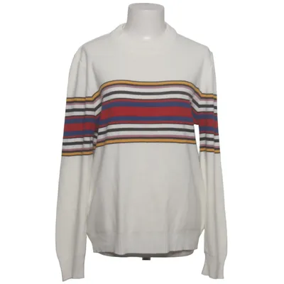 Sweater (White, Multicolored) from Loom Acrylic