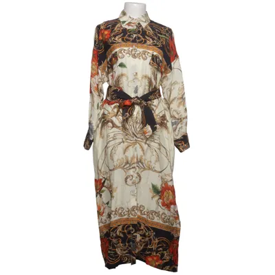Blusenkleid (Beige, Mehrfarbig) von Uterqüe Cupro