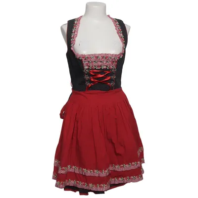 Dirndl (Svart, Röd, Vit) från Krüger Madl Bomull, Polyester