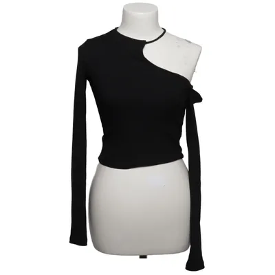 Top (Sort) fra Bershka Elastan, Polyester