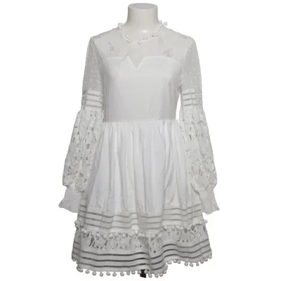 Dress (White) from Flammode Elastane, Polyester
