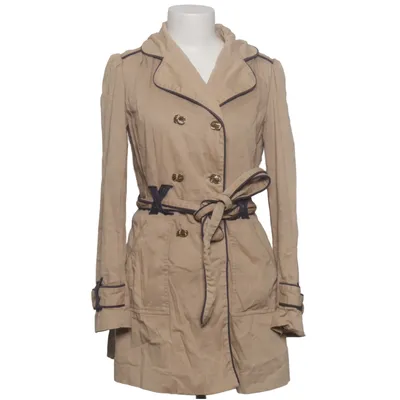 Trenchcoat (Beige) från Fever London Bomull, Elastan, Polyester
