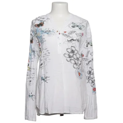 Blouse (White, Multicolored) from Desigual Viscose