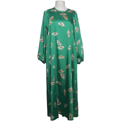 Kjole (Grøn, Beige) fra Toupy Polyester
