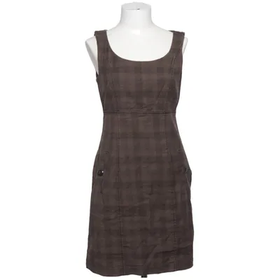 Hängselklänning (Brun, Flerfärgad) från Tom Tailor Bomull, Elastan, Polyester