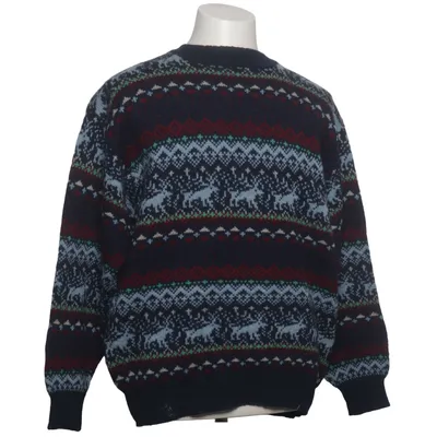 Sweater (Blue, Multicolored) from McNeal Wool
