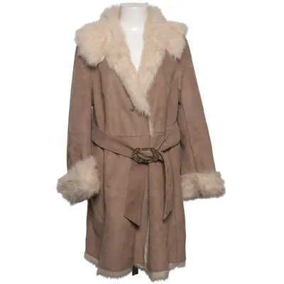 Shearlingjakke (Beige) fra Armani Jeans Polyester