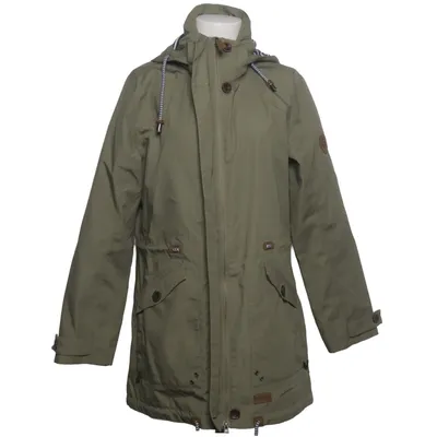 Parka (Grøn) fra Blue Wave Bomuld, Elastan, Polyester