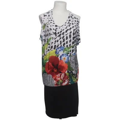 Dress (White, Multicolored) from Nemo Elastane, Polyester