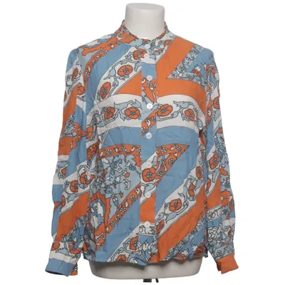 Bluse (Blau, Orange, Weiß) von Antik Batik Viskose