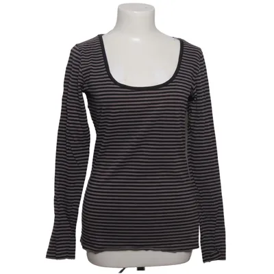 T-shirt à manches longues (Noir, Gris) de Pimkie Coton, Élasthane