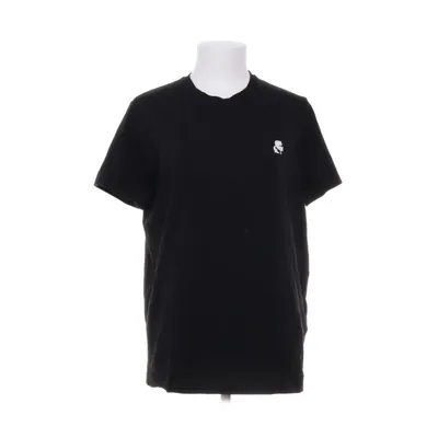 T-shirt (Zwart) van Karl Lagerfeld Katoen, Elastaan