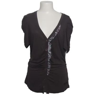 Top (Brown, Multicolored) from Anna Scott Polyester, Viscose