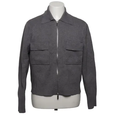Cardigan (Gray) from Reserved Polyamide, Polyester, Viscose