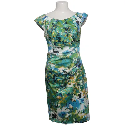 Dress (Blue, Green, White) from Jax Elastane, Polyester