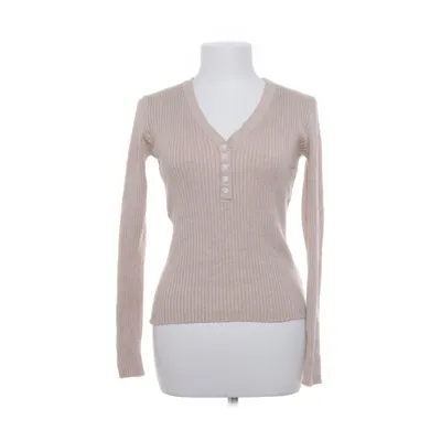 Henley shirt (Beige) van Edited Elastaan, Organisch katoen, Viscose
