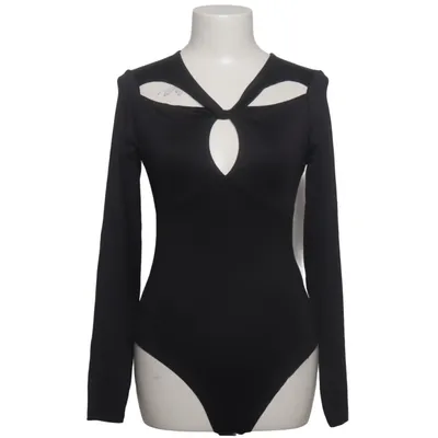 Romper (Zwart) van Amisu Elastaan, Polyamide, Polyester