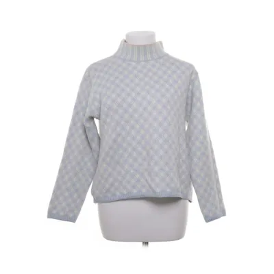 Turtleneck (Blue, Beige) from Oliver Acrylic, Wool