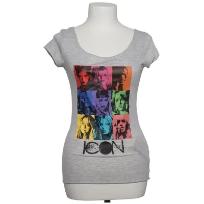 T-shirt (Gray, Multicolored) from Version Sud Cotton