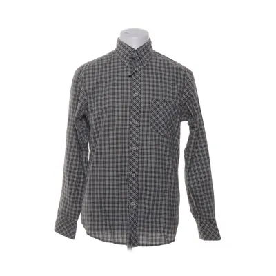 Buttondown-skjorta (Grå, Grön, Brun, Vit) från Ben Sherman Bomull, Polyester